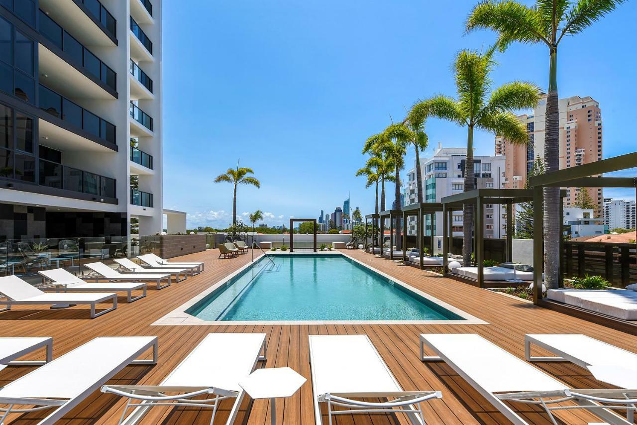 Qube Broadbeach Ocean View Apartments Gold Coast Exterior foto